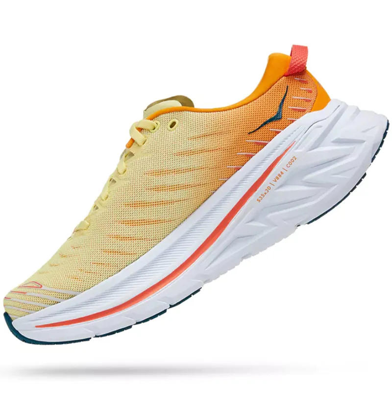 Hoka One One Women's Bondi X Yellow-3
